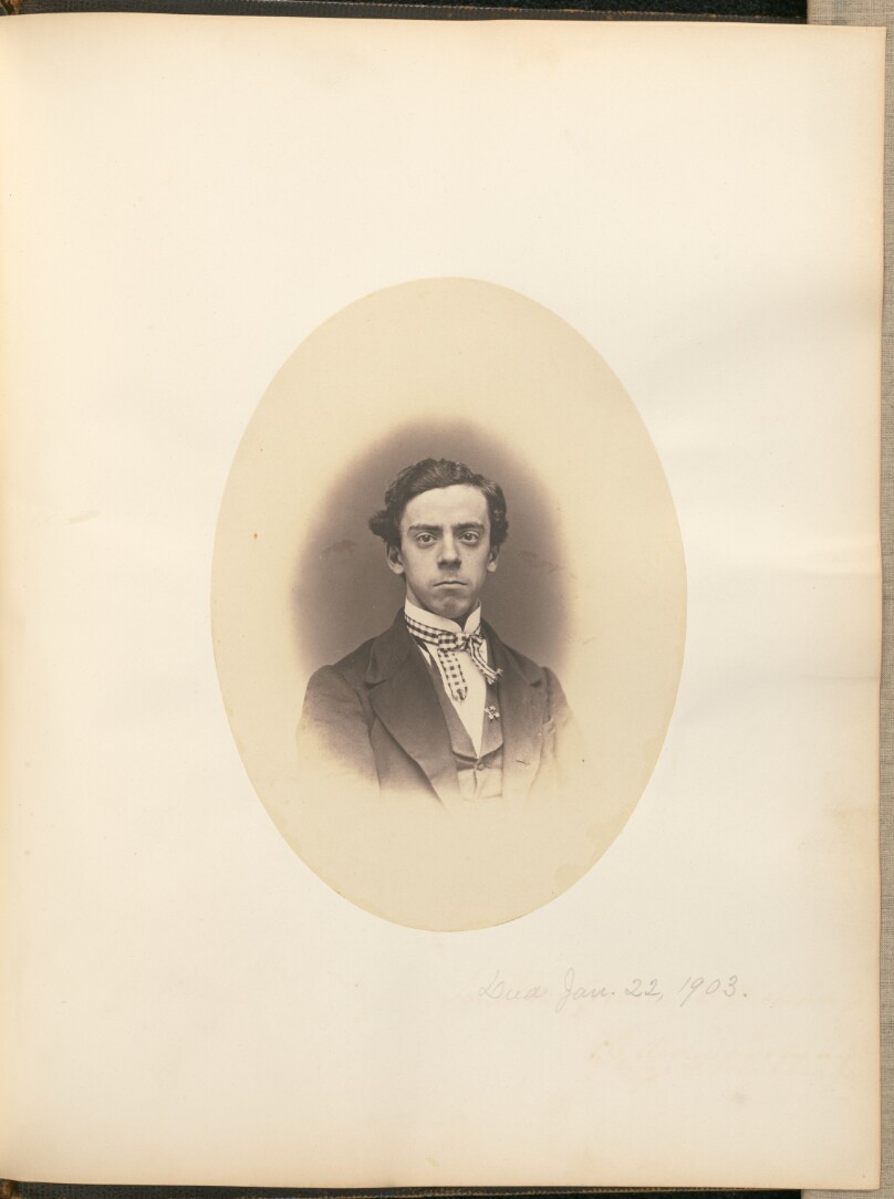 [Yearbook Portrait of a Young Man]