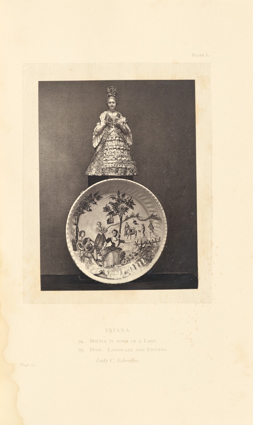 [Bottle and plate]