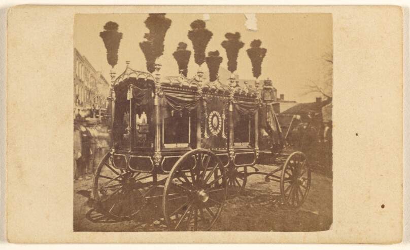 [Abraham Lincoln's Funeral Wagon]