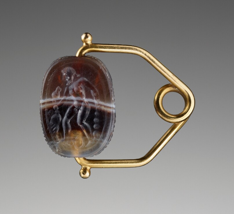 Engraved Scarab