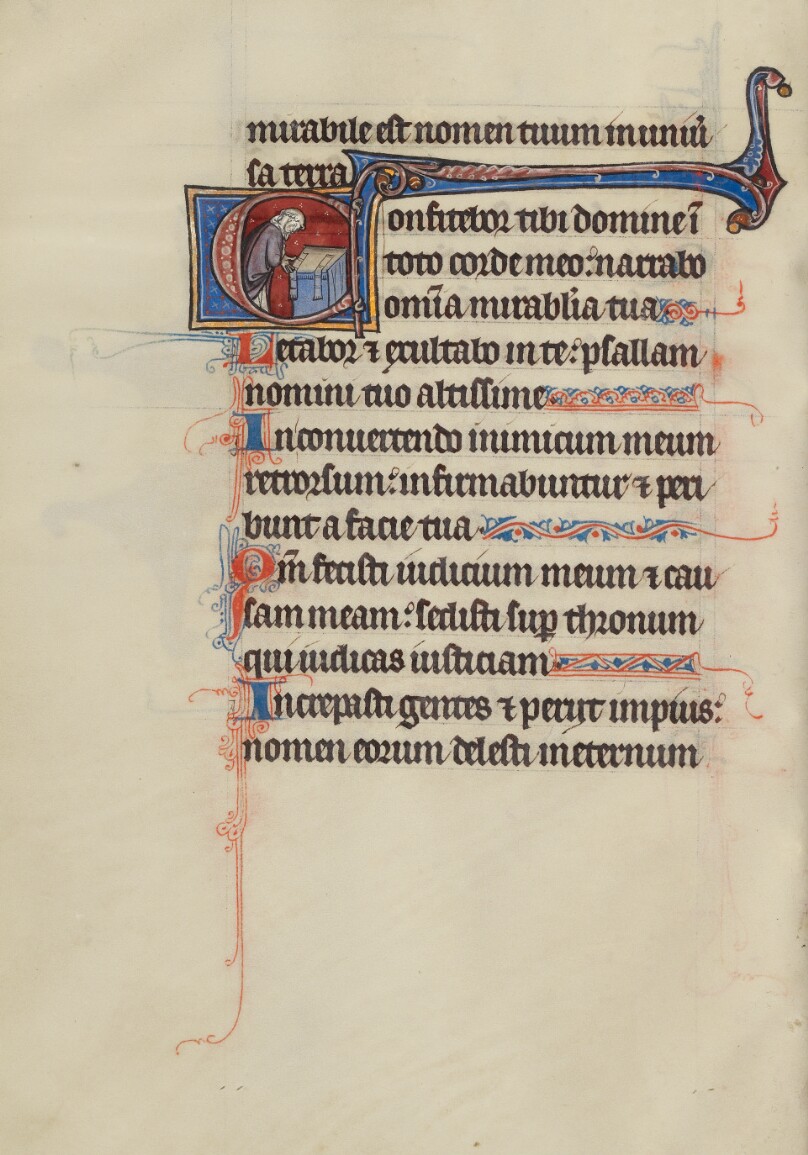 Initial C: A Priest Before an Altar