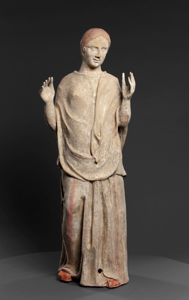 Statue of a Mourning Woman