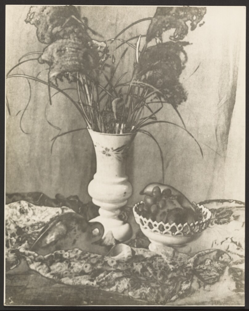 [Still Life with Vase and Fruit]