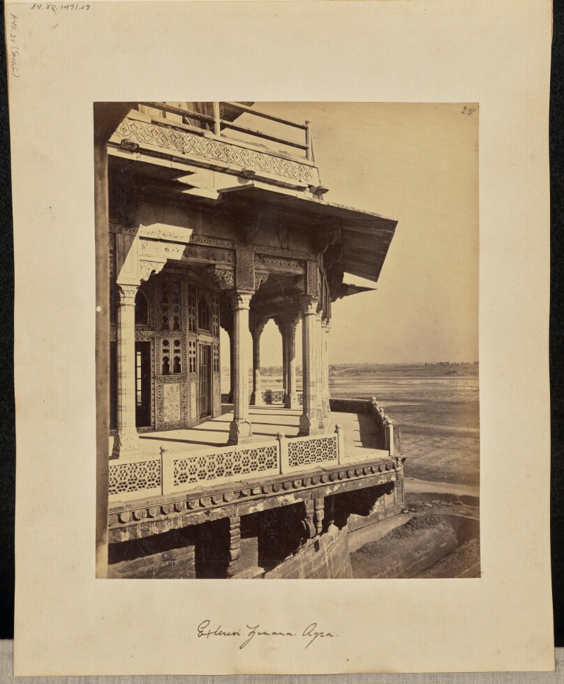 Exterior. Zenana. Agra