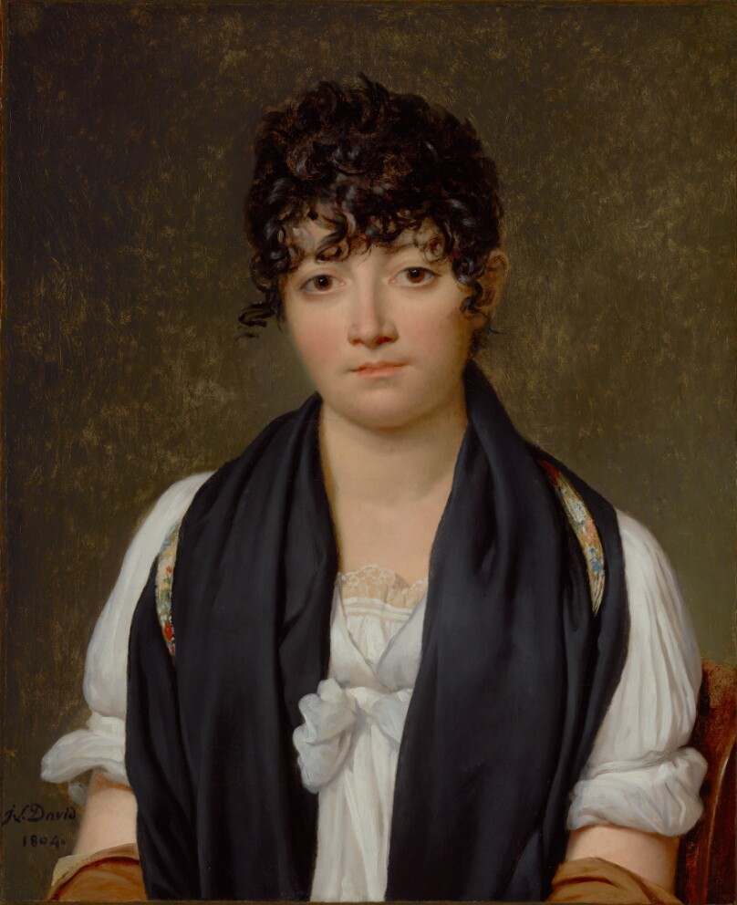 Portrait of Suzanne Le Peletier de Saint-Fargeau