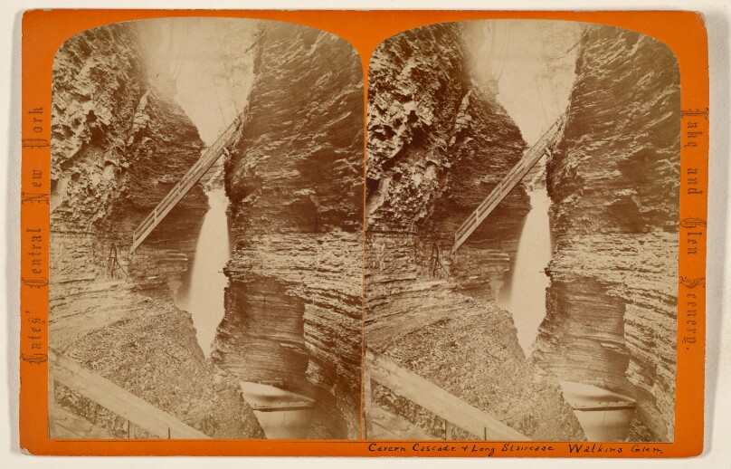 Cavern Cascade and Long Staircase, Alpha [Glen].
