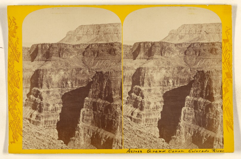 Across the Canon. [Grand Canon, Colorado River]