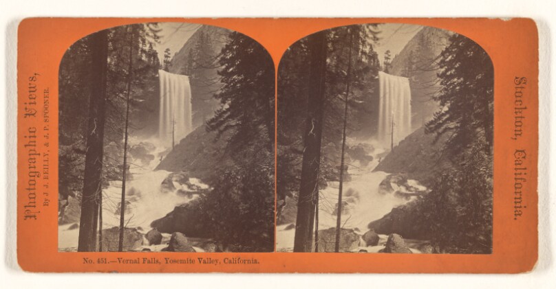 Vernal Falls, Yosemite Valley, California.