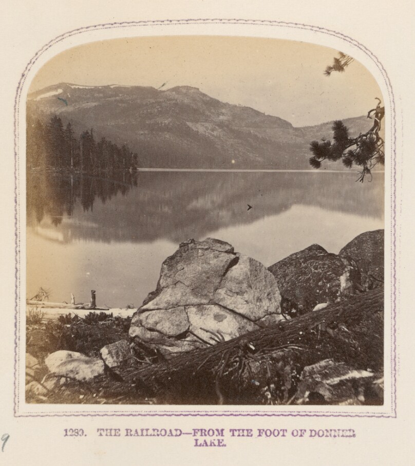 The Railroad — From the Foot of Donner Lake