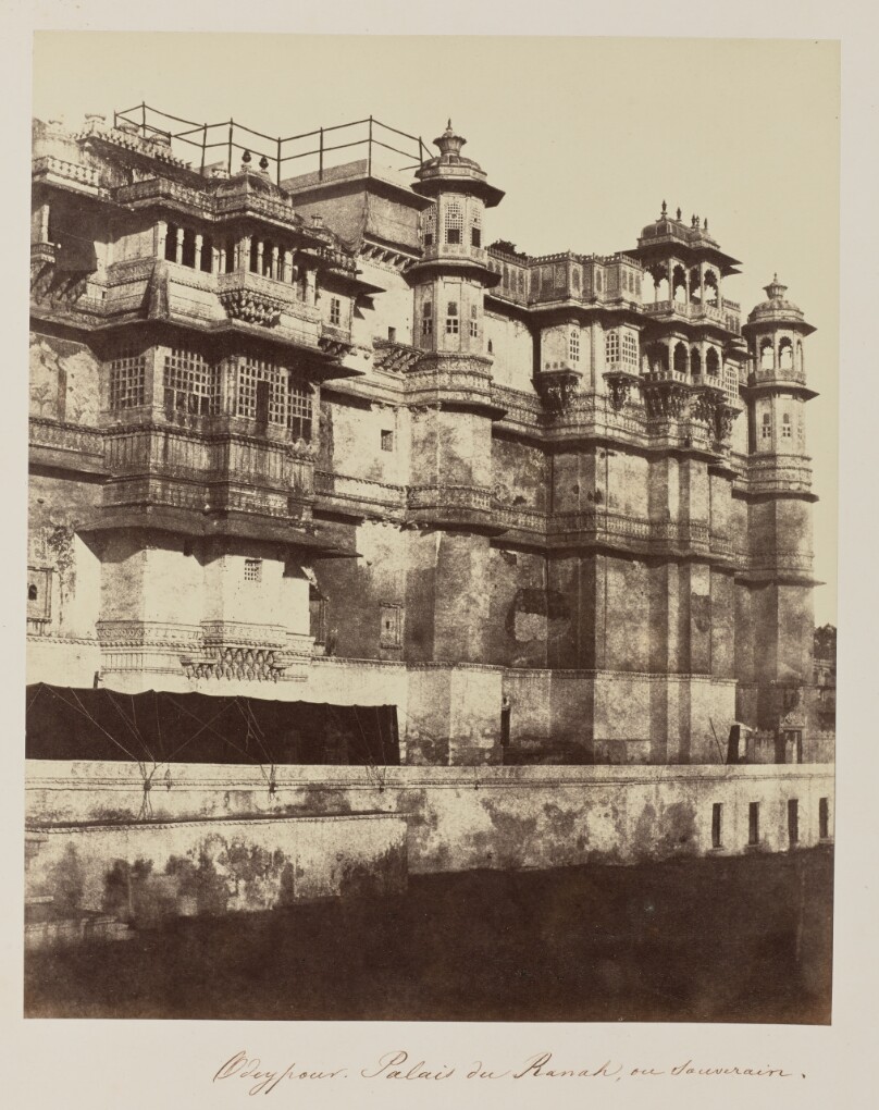 Odeypour. Palais du Ranah, ou souverain