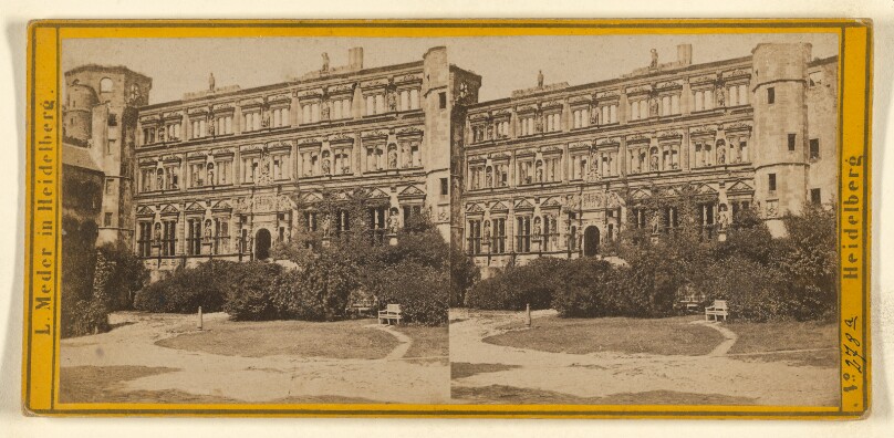 [Elector's Castle in Ruins, Destroyed by the French in 1789, Heidelberg, Sept 16th 1870]