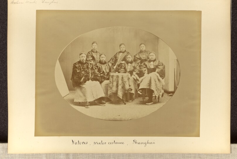 Natives, winter costume, Shanghai