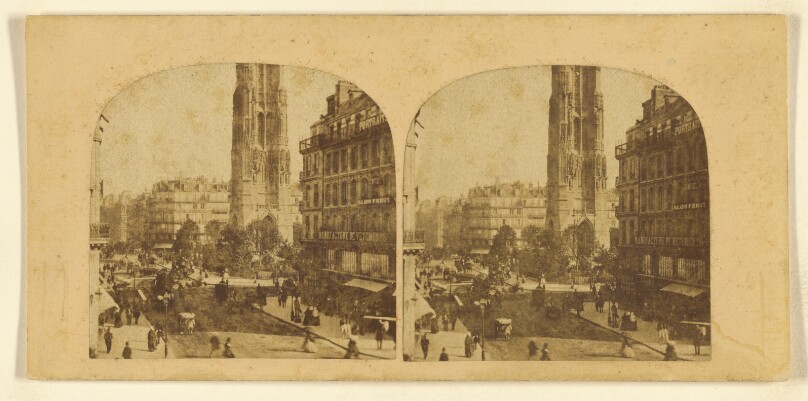 [Unidentified city view in France]