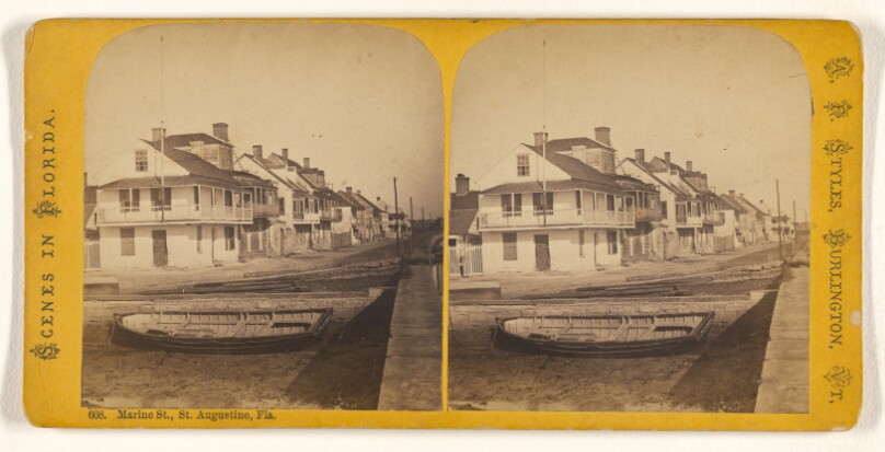 Marine St., St. Augustine, Fla.