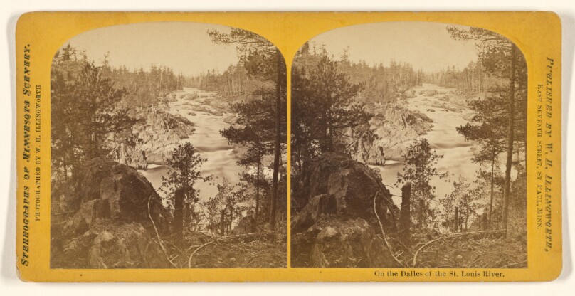 On the Dalles of the St. Louis River.
