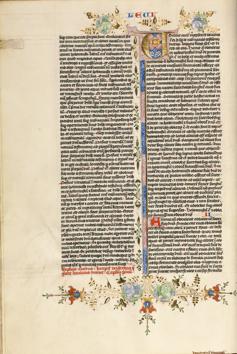 Decorated Initial V