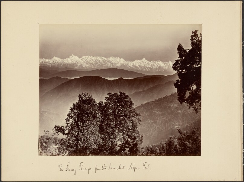 The Snowy Range, from the snow seat Nainital