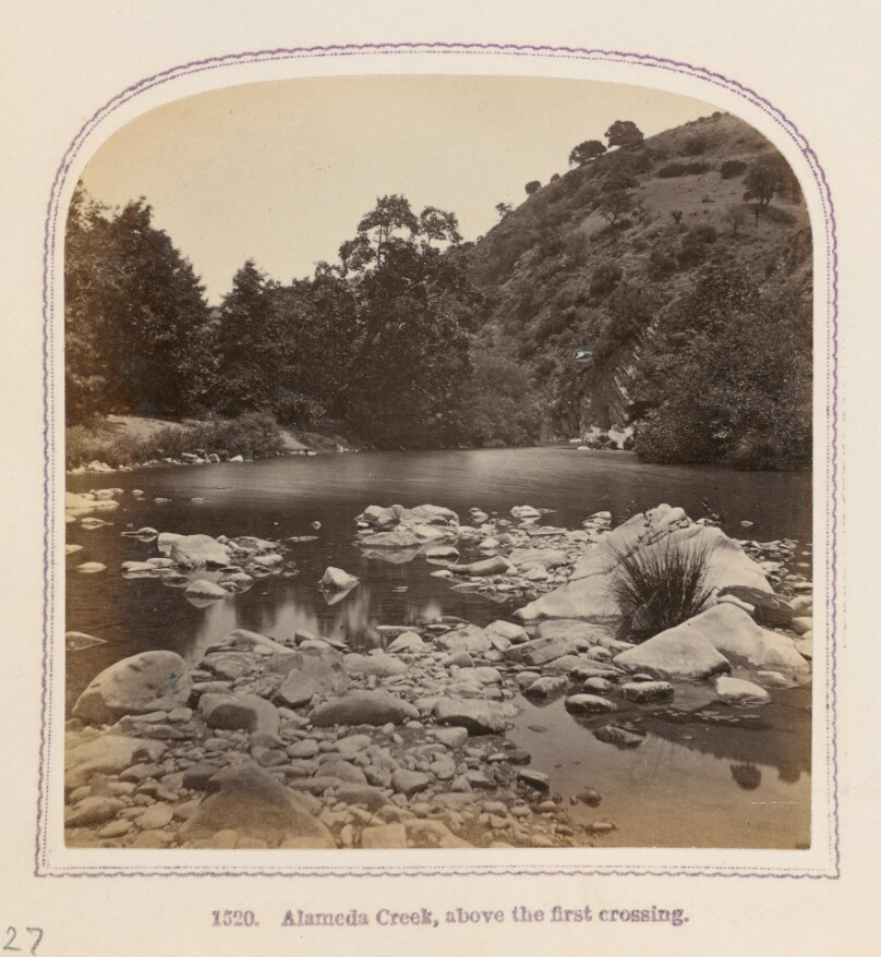 Alameda Creek, Above the First Crossing