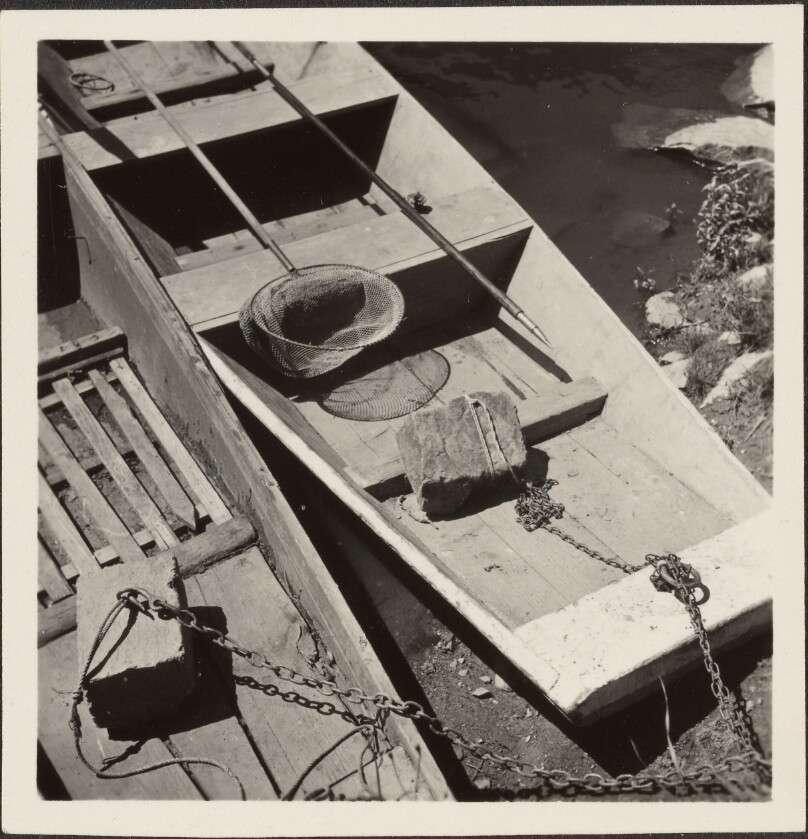 [Two rowboats]