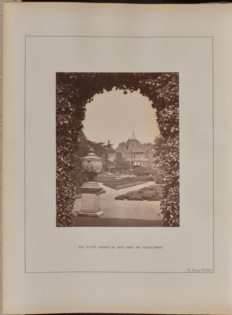 The Dutch Garden as seen from the Italian Garden