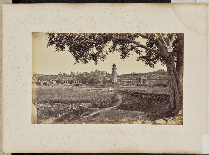 Futtypore Sikri; General View of the Ruins (West Side), from the Foot of the Hill