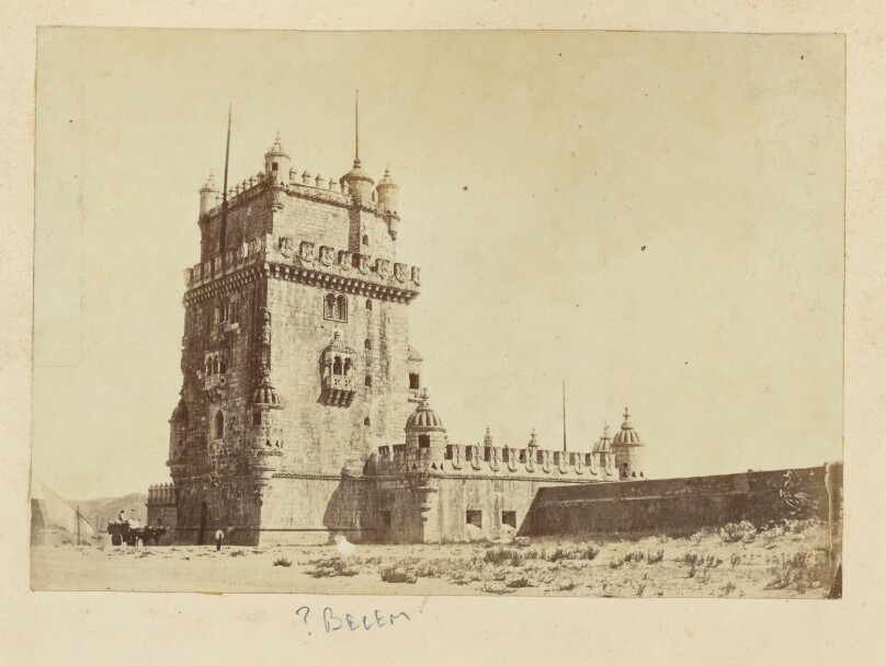 [View of Belém tower, Belém, Portugal]