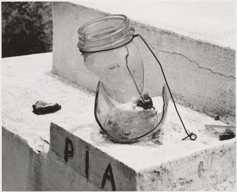 [Broken Jar, New Orleans Cemetery]