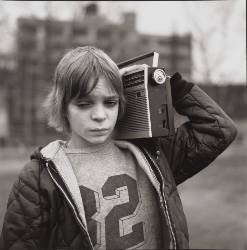 Boy with Radio, Hell’s Kitchen, New York