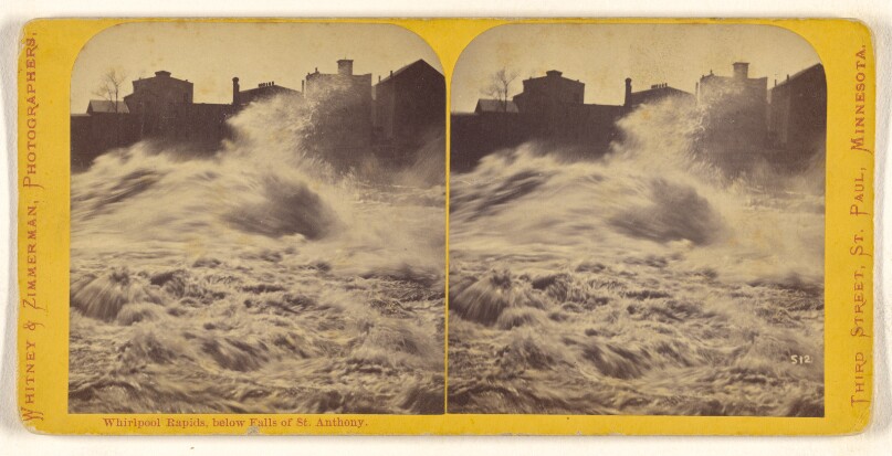 Whirlpool Rapids, below Falls of St. Anthony.