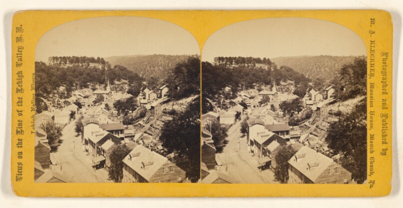 Mauch Chunk from the West.