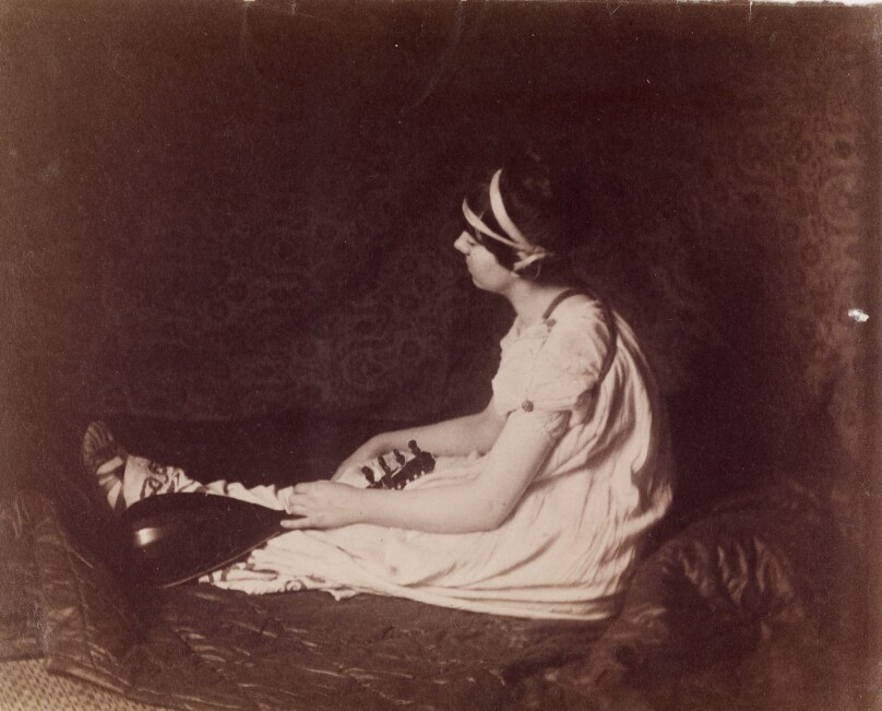 [Seated Woman with Lute]