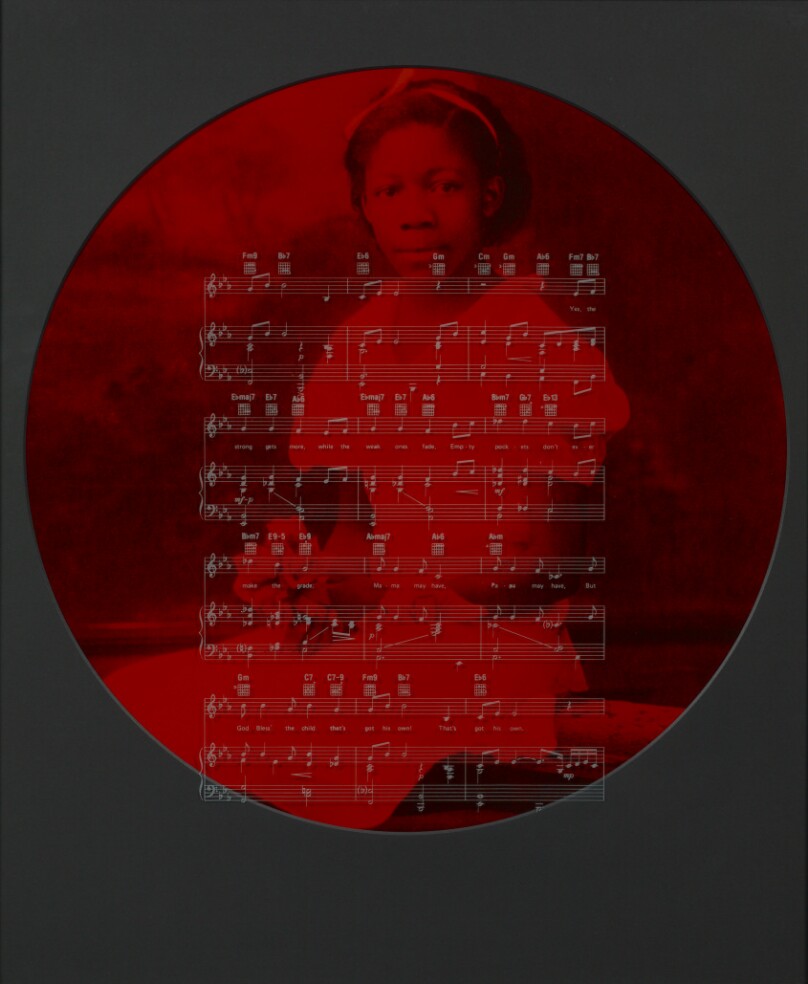 Untitled (Musical Score of “God Bless the Child”)