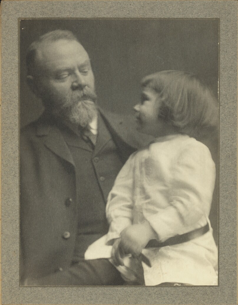 [Eduard Käsebier and grandson Charles F. O'Malley]