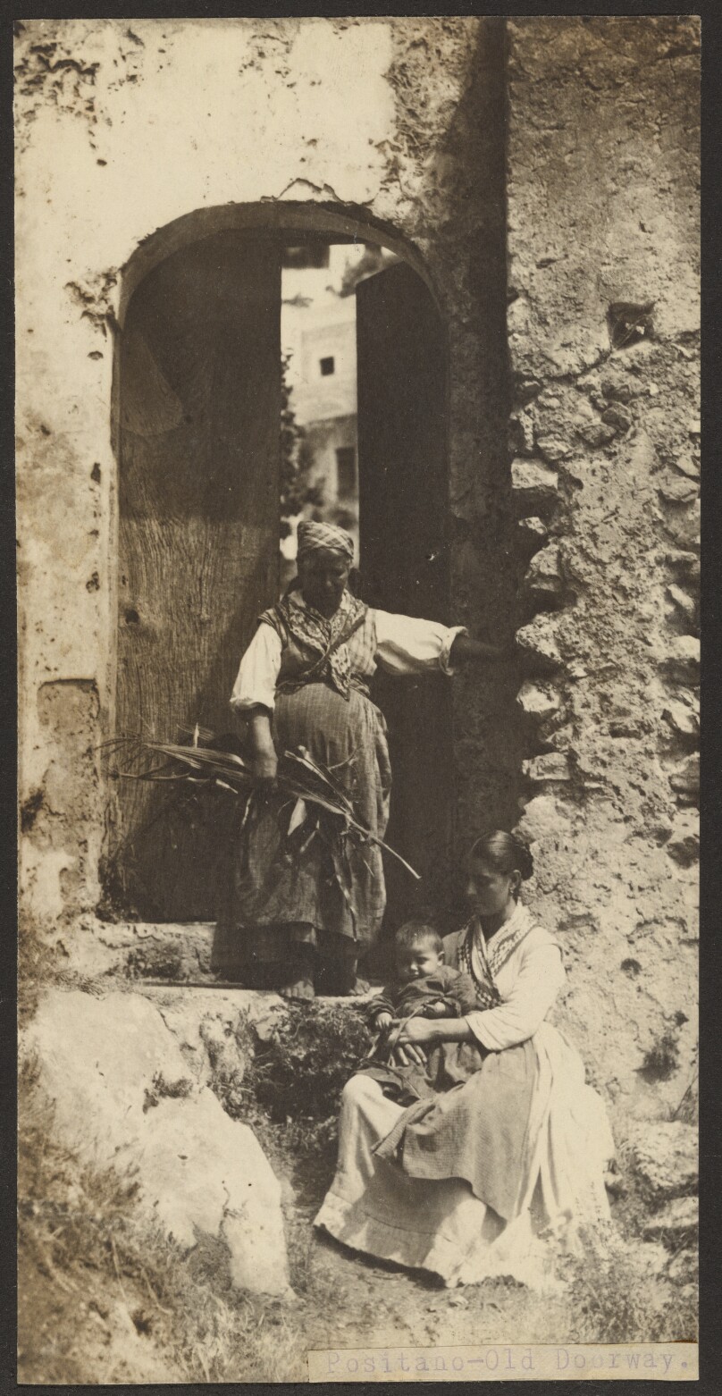 Positano - Old Doorway