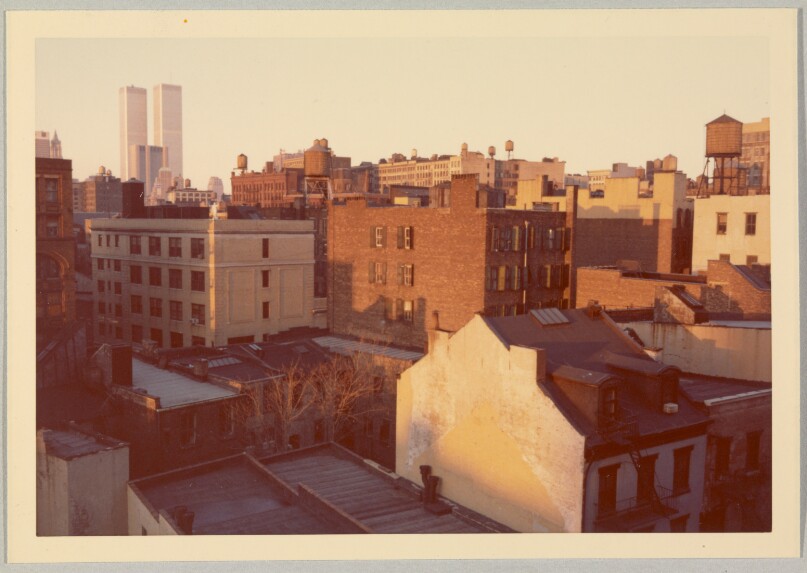 [A View from the Roof of Sam Wagstaff's Bond Street Loft]