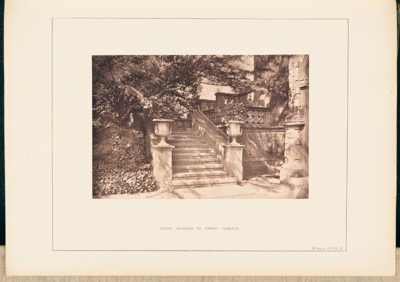 Steps Leading to Upper Terrace