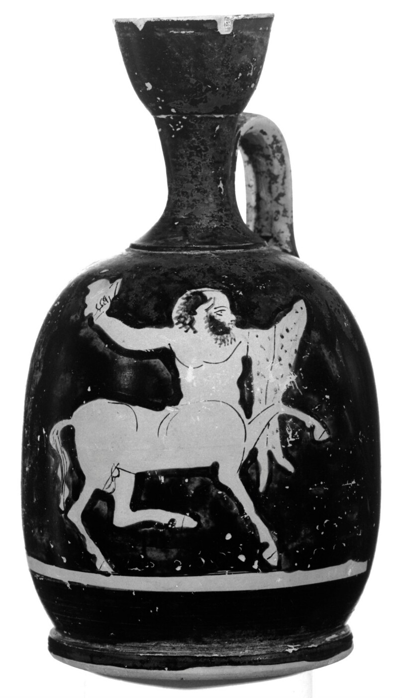 Attic Red-Figure Squat Lekythos