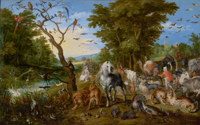 The Entry of the Animals into Noah's Ark
