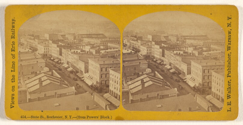 State St., Rochester, N.Y. - (from Powers' Block.)