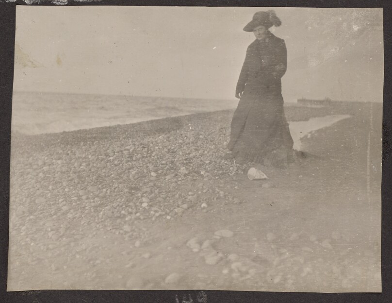 [Woman on a beach]