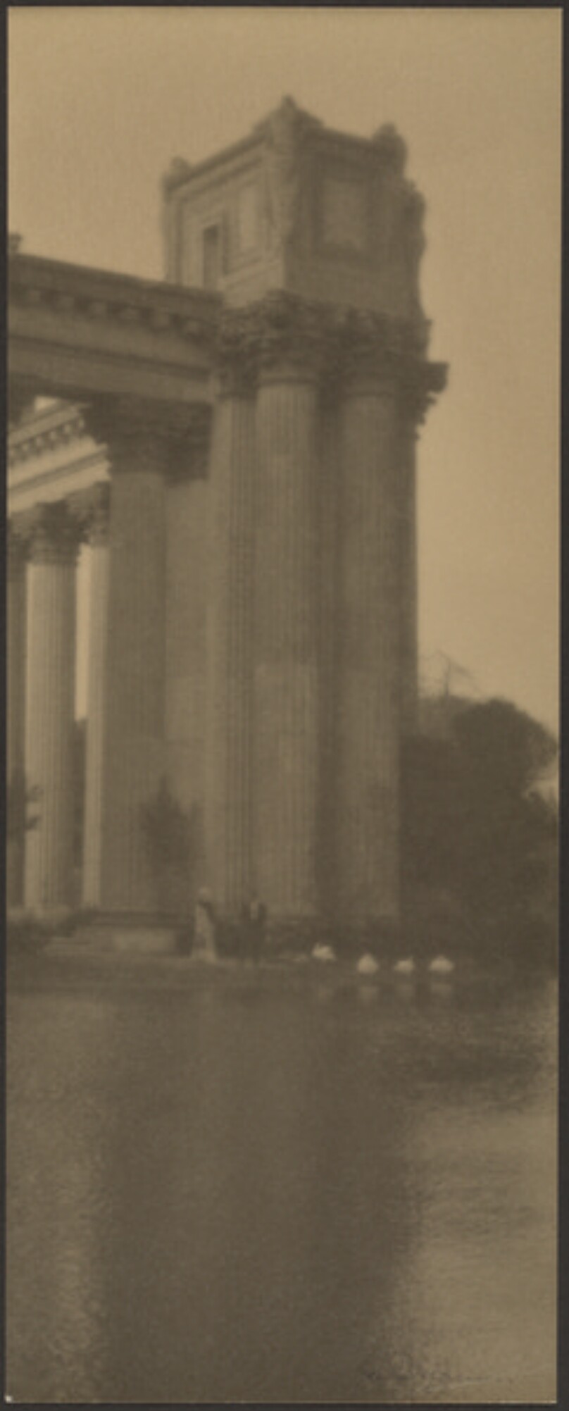 [Columns at Palace of Fine Arts, San Francisco]