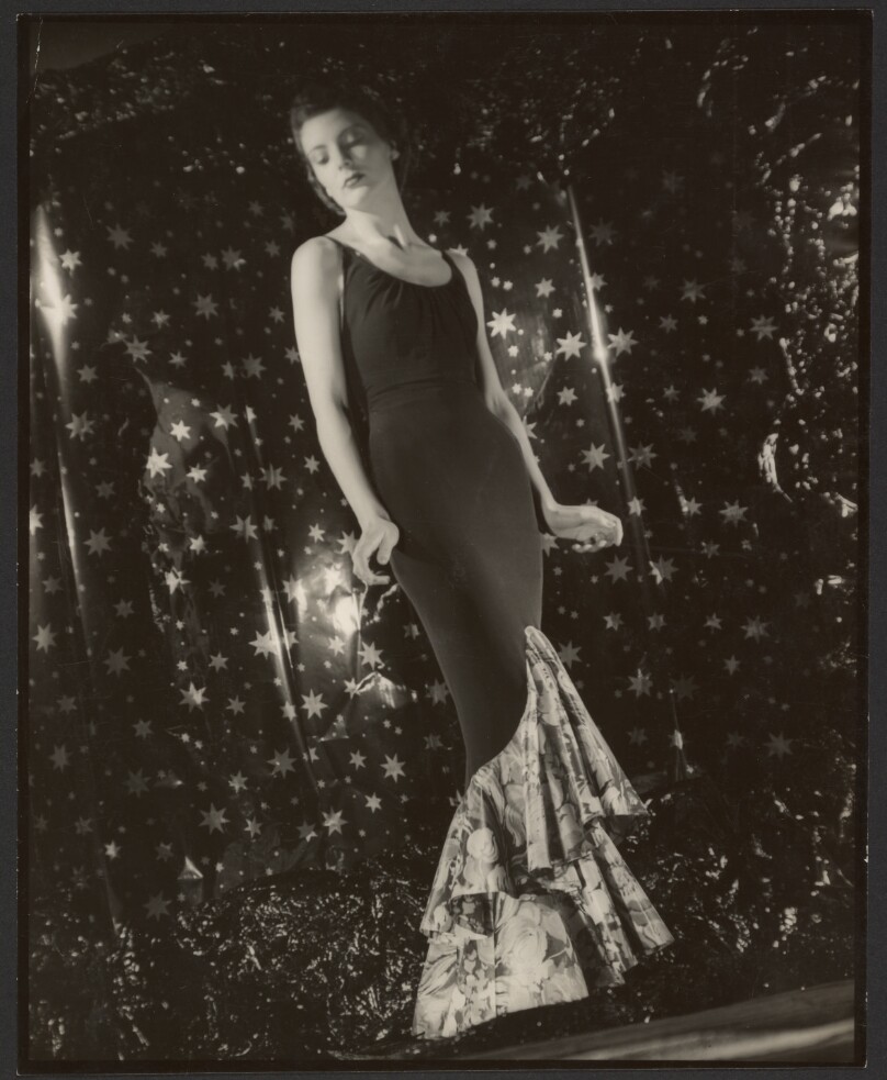 [Portrait of an Unidentfiied Female Fashion Model]