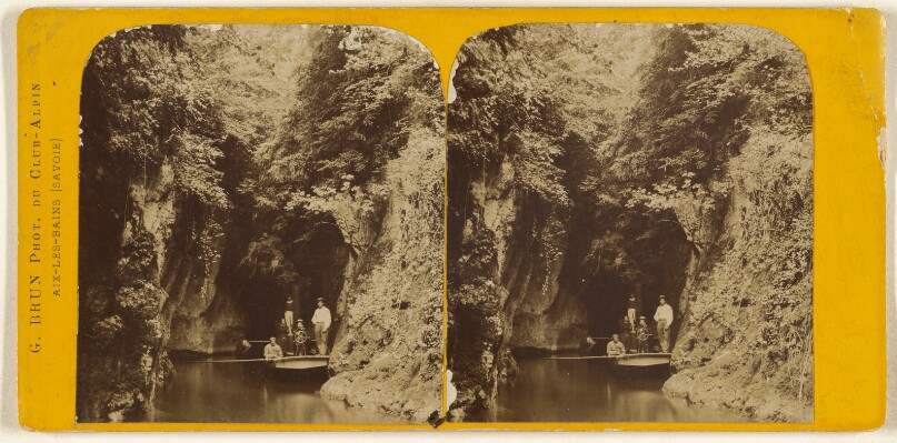 Les gorges du Tierroz à Grésy près d'Aix les Bains.