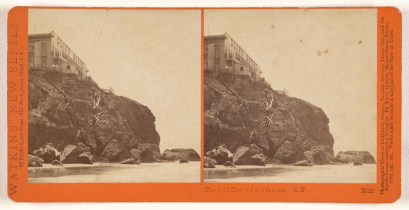 The Cliff House from the sea. S.F. [second view]