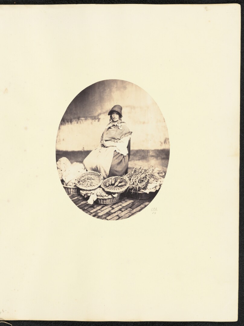[Woman with Vegetables]