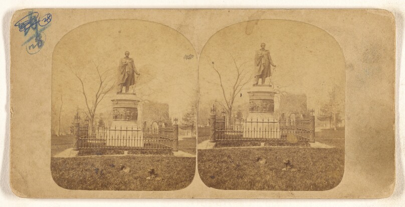 [Statue of Commodore Matthew C. Perry]