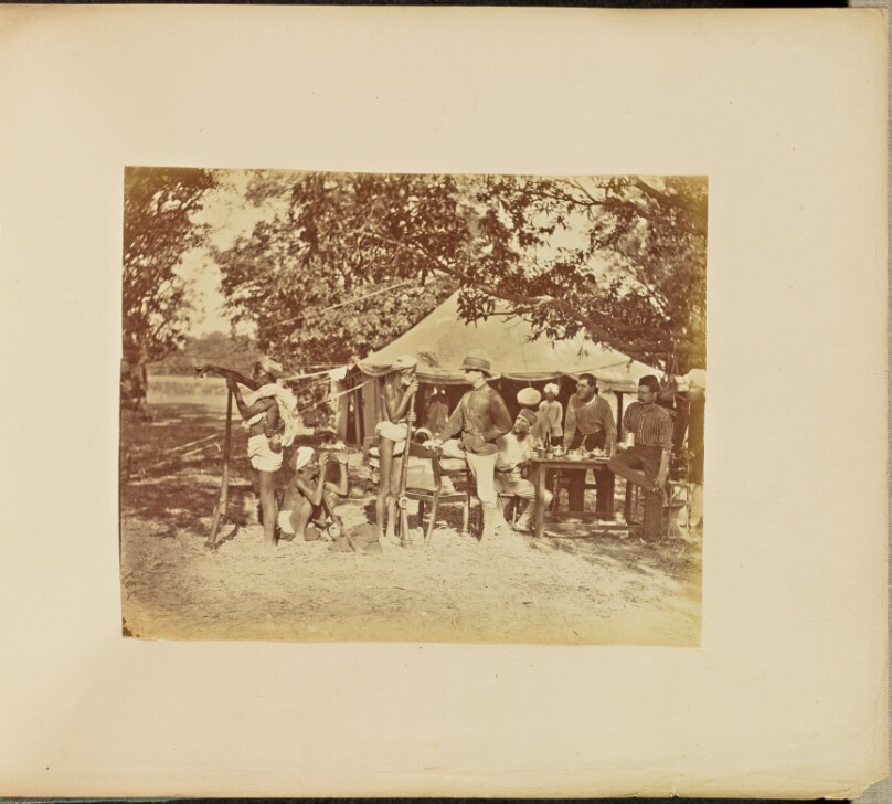 [Consultation at Camp]