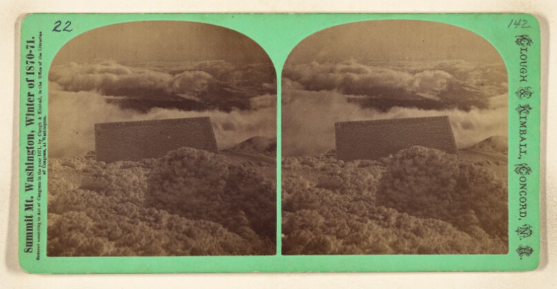 East, Above the Clouds, (Glen Stable). [Mt. Washington, N.H.]