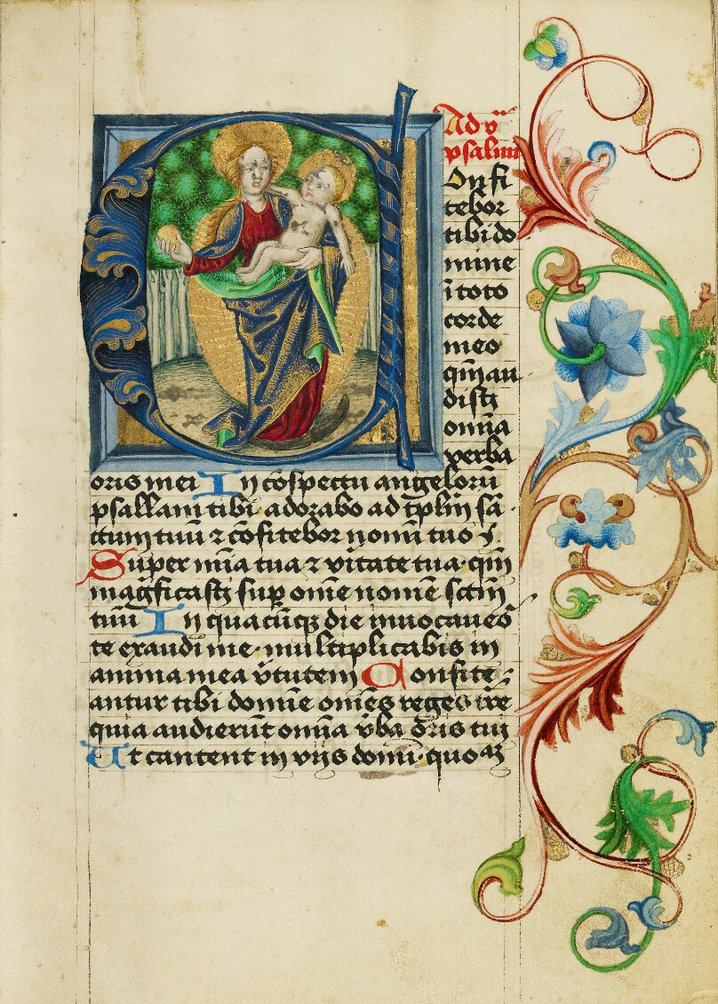 Initial C: The Virgin of the Immaculate Conception