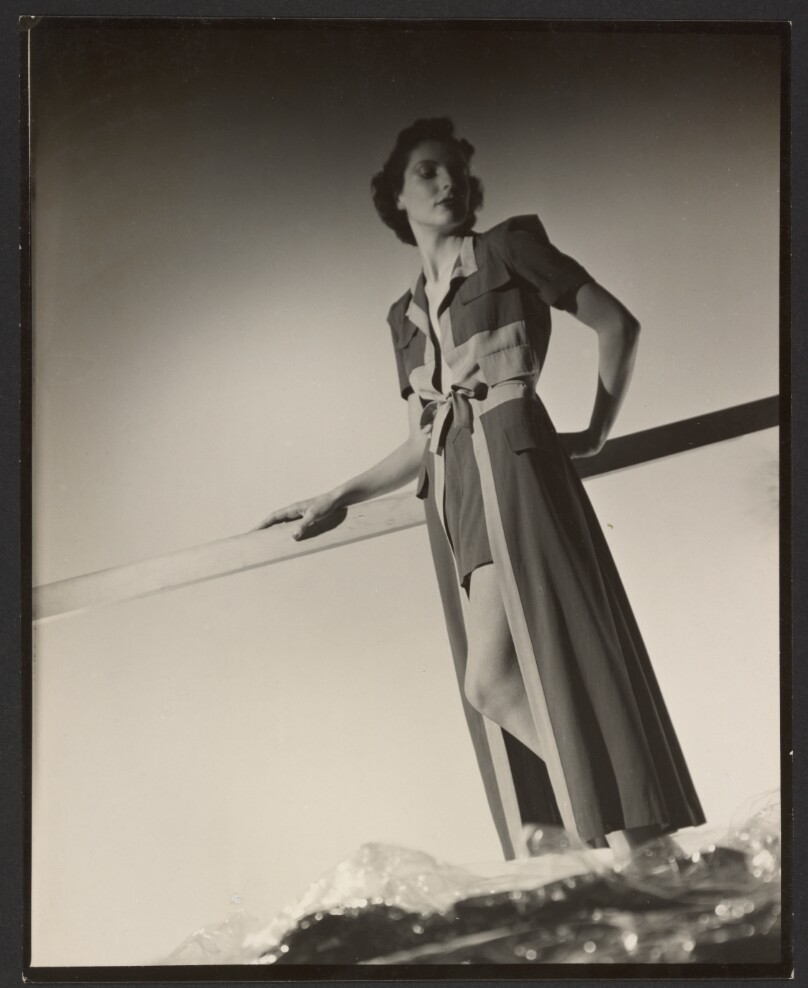 [Portrait of a woman in a robe]